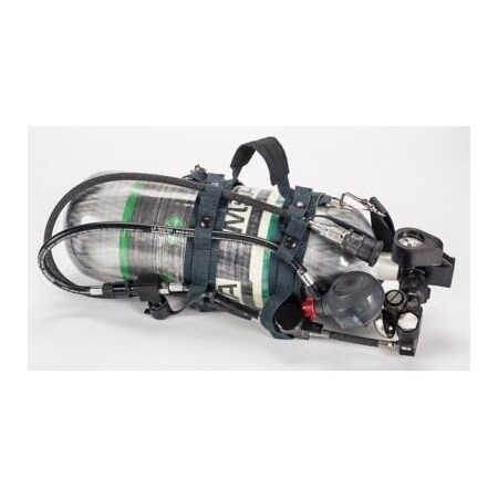 Msa Safety Rescueaire Ii System, Snap-Tite, 4500, 60-Min Cylinder 10161130